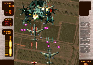 Strikers 1945 Plus (Arcade) screenshot: Yet another allies