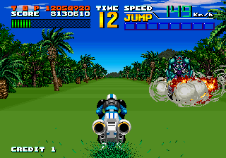 Screenshot Of A.B. Cop (Arcade, 1990) - MobyGames