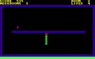 Nerm of Bemer (DOS) screenshot: Bad move in room 2