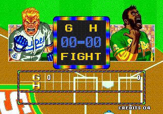 Baseball Stars 2 (Arcade) screenshot: Scoreboard.