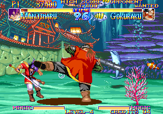 Screenshot of Kabuki Klash (Arcade, 1995) - MobyGames