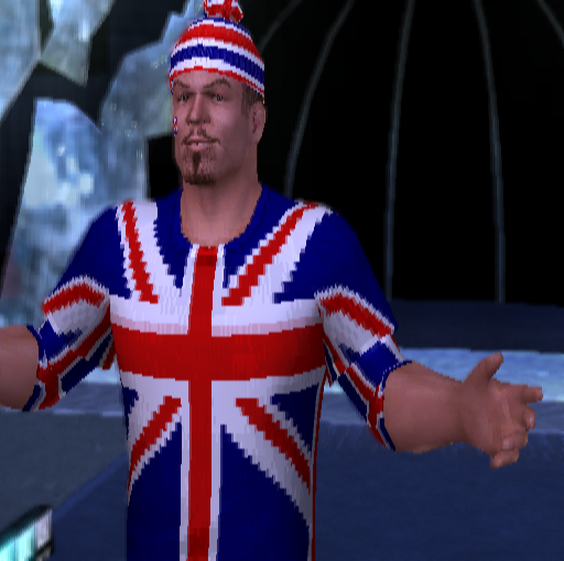 WWE Smackdown vs. Raw 2006 (PlayStation 2) screenshot: Creating An Entrance is a new feature in this game. Having created a character and devised an entrance there is an opportunity to preview it.