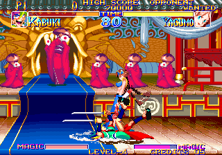 Screenshot of Kabuki Klash (Arcade, 1995) - MobyGames