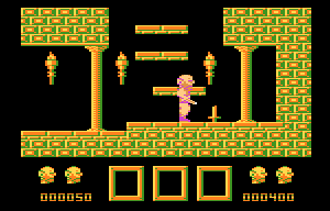 Zbir (Atari 8-bit) screenshot: Dagger
