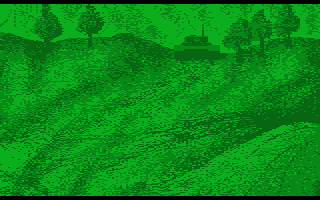 T-34: The Battle (Atari 8-bit) screenshot: Intro animation