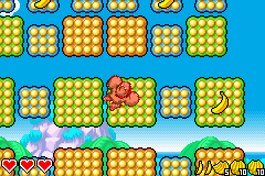 DK: King of Swing (Game Boy Advance) screenshot: Ready to jump