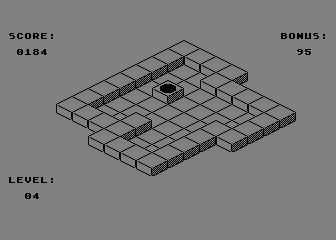 Isora / Loops DX (Atari 8-bit) screenshot: Isora - Level 4