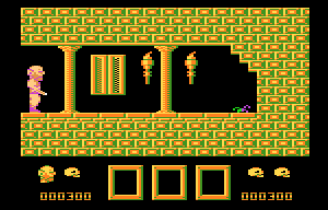 Zbir (Atari 8-bit) screenshot: Spider