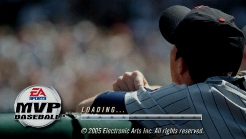 MVP Baseball (PSP) screenshot: Loading screen