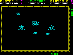 2088 (ZX Spectrum) screenshot: Enter the ship