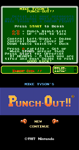 Screenshot of Mike Tyson's Punch-Out!! (Arcade, 1987) - MobyGames