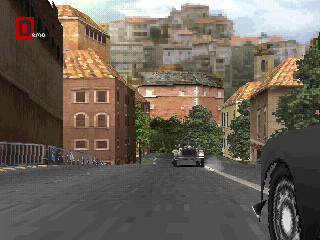 Mille Miglia (PlayStation) screenshot: Demo - Stage 4 - Ancona