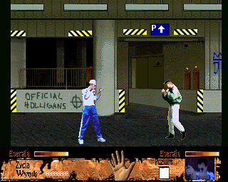 Prawo krwi (Amiga) screenshot: Mission 7 mafia operating base