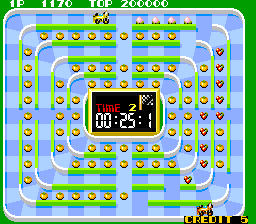 Screenshot of Counter Run (Arcade, 1988) - MobyGames