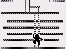 Screenshot of ZX80 Kong (ZX81, 2010) - MobyGames