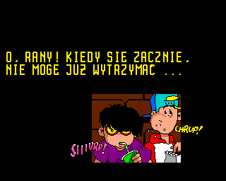 Jurajski Sen (Amiga) screenshot: Cinema