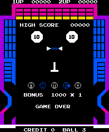 Gee Bee (Arcade) screenshot: Starting screen