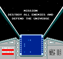 Star Luster (Arcade) screenshot: Your Mission.
