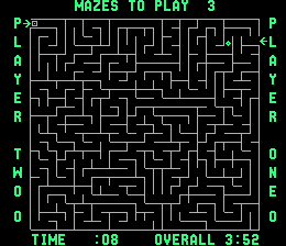 Screenshot of Amazing Maze (Arcade, 1976) - MobyGames