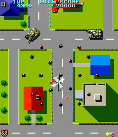 Tiger-Heli (Arcade) screenshot: Smart-Bomb.