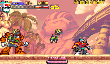 Mega Man 2: The Power Fighters (Arcade) screenshot: Minion