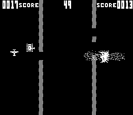 M-4 (Arcade) screenshot: Life lost