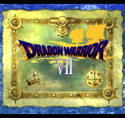 Dragon Warrior VII (PlayStation) screenshot: Title screen