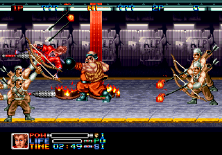 Ninja Combat (Arcade) screenshot: Archers