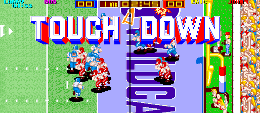 Screenshot Of Tecmo Bowl Arcade 1987 Mobygames