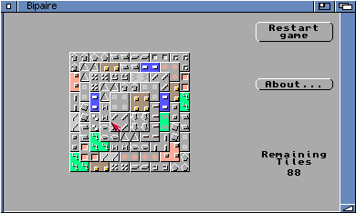 Bipaire (Amiga) screenshot: Starting out