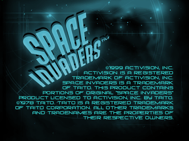 Space Invaders (Windows) screenshot: Loading screen