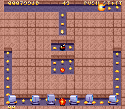 Twinkle (Arcade) screenshot: Go to TNT