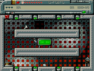 Code Name Nano (Amiga) screenshot: Tech World - Level 3