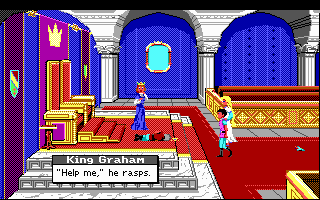 King's Quest IV: The Perils of Rosella (DOS) screenshot: SCI: Intro