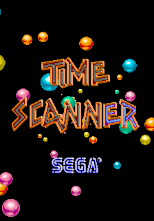 Time Scanner (Arcade) screenshot: Title Screen.