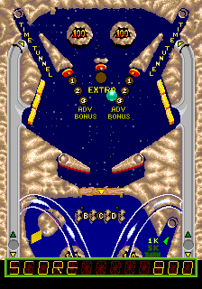 Time Scanner (Arcade) screenshot: Try to get a Time Tunnel.