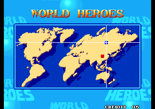 World Heroes (Arcade) screenshot: Next Match.