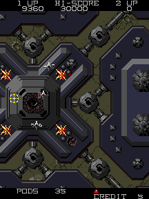 Vanguard II (Arcade) screenshot: Success.