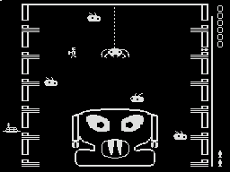 Booster (ZX81) screenshot: Level 5