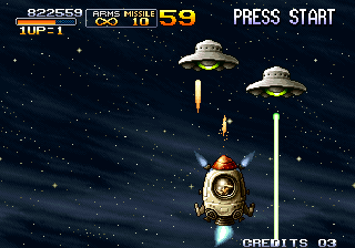 Metal Slug 3 (Arcade) screenshot: Shoot'em up