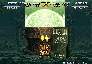 Metal Slug 3 (Arcade) screenshot: Monolith