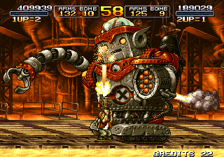 Metal Slug 3 (Arcade) screenshot: next boss