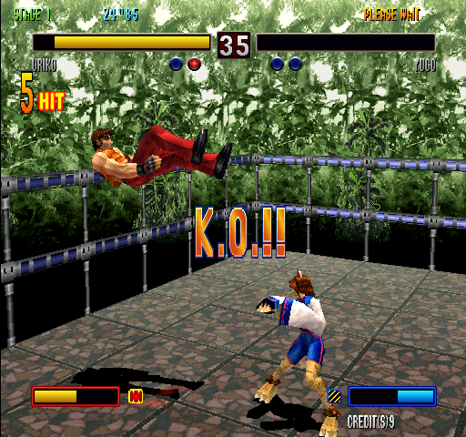 Screenshot of Bloody Roar II (Arcade, 1998) - MobyGames