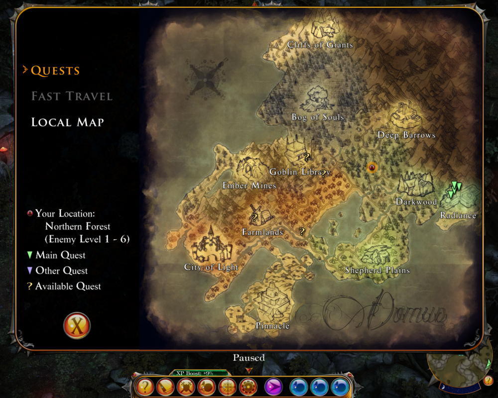 Ember (Windows) screenshot: Full map