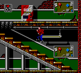 Last Action Hero (Game Gear) screenshot: Jumping up