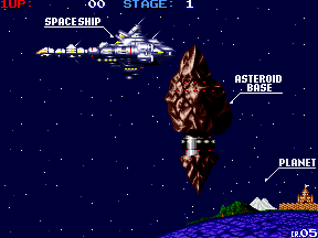 Rabbit Punch (Arcade) screenshot: The levels