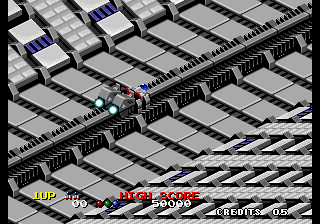 Viewpoint (Arcade) screenshot: Take-Off.