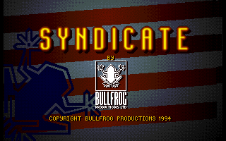 Syndicate: American Revolt (Amiga) screenshot: Title screen