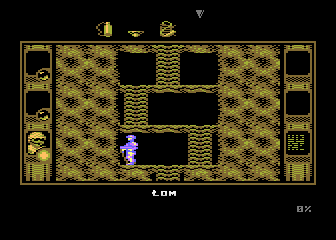 SOS Saturn (Atari 8-bit) screenshot: Useless crowbar