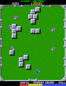 Grobda (Arcade) screenshot: Next battle.